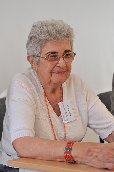 Magda Bar-Or v roce 2010 na konferenci v Pedagogickém muzeu J. A. Komenského v Praze.