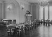 Interior of The Unitarian Children´s Home of Hana Benešová in Olešovice in 1946 – dining room